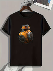 Pattern Men's Graphic T-shirt Casual Comfy Tees For Summer Mens Clothing