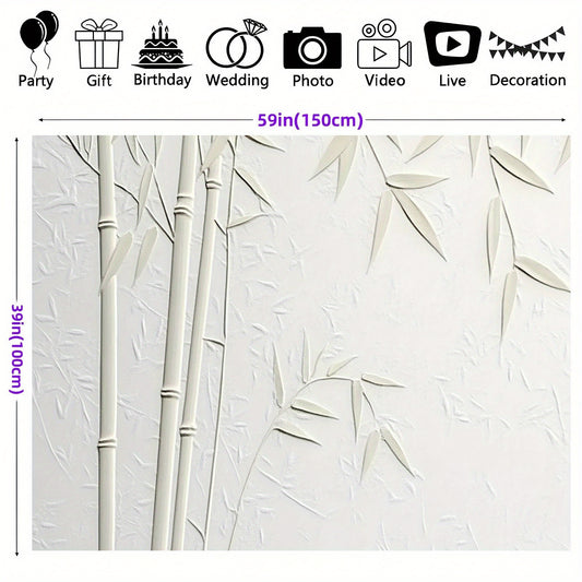 Tropical Bamboo Poles Backdrop for Events