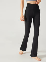 Flare Casual Pants High Stretch Fitness Sports Yoga Bootcut Pants