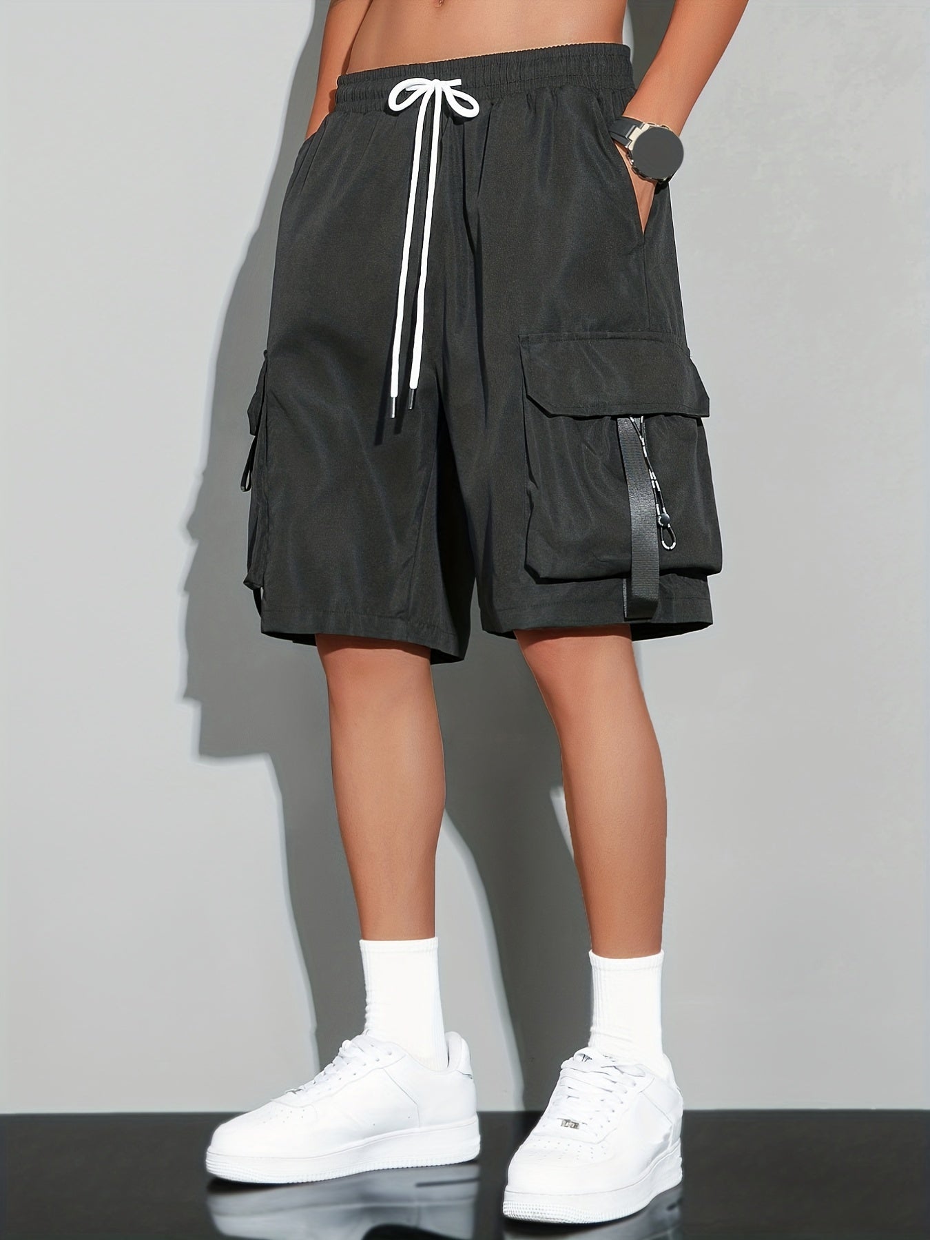 Men's Casual Cargo Shorts with Multi Pockets