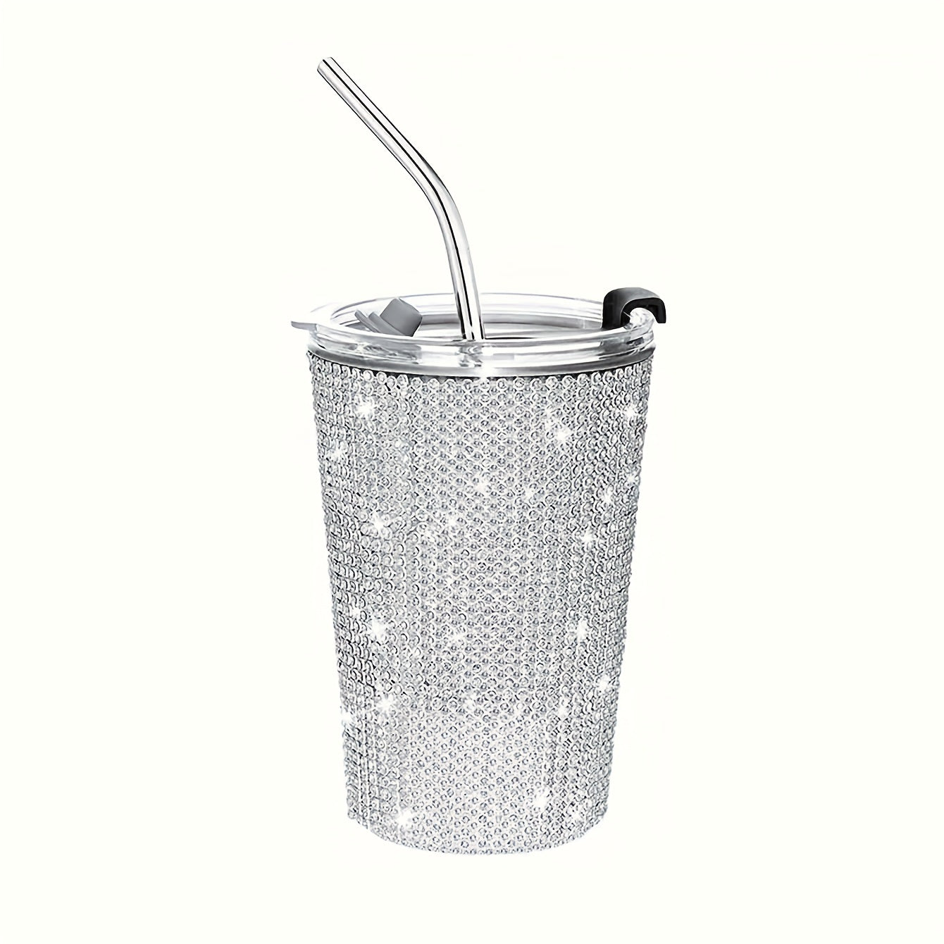 304 Stainless Steel U Shaped Eggshell Cup 400ml 13.5oz Flat Bottom Cup