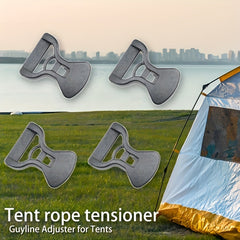 10pcs Outdoor Sports Rainproof Tarpaulin Adjustment Buckles