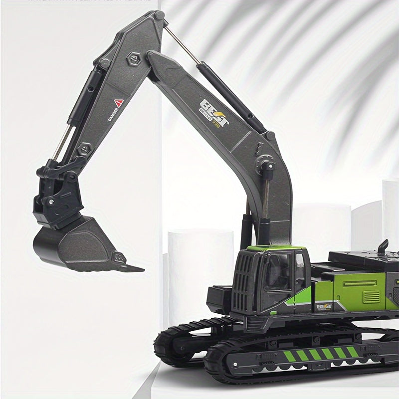 Alloy Engineering Truck Excavator Model Crane Stirring Truck Inertial Toy Car