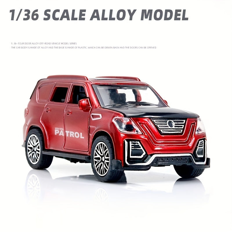 Four Open Door Alloy Off road Vehicle Model Toy Small Car Model Ornament Gift