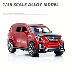 Four Open Door Alloy Off road Vehicle Model Toy Small Car Model Ornament Gift