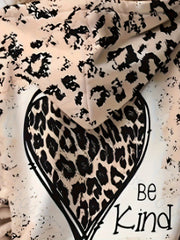 Leopard Print Hoodies Girls Comfy Hooded Pullover Kids Clothes