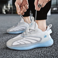 Men's Knitted Walking Shoes Lightweight Breathable Casual Spring Summer