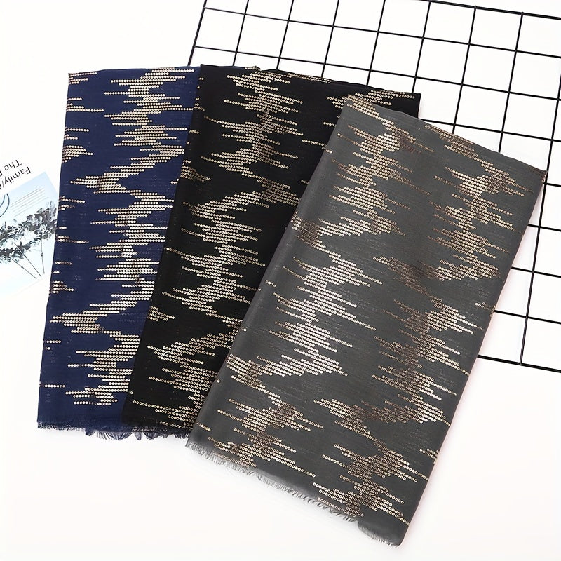 Polyester Fibre Scarves for Women, Hand Washed Mature Style Neckchief