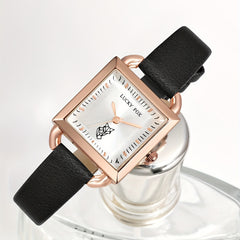 Teen Square Compact Girls Watch Quartz