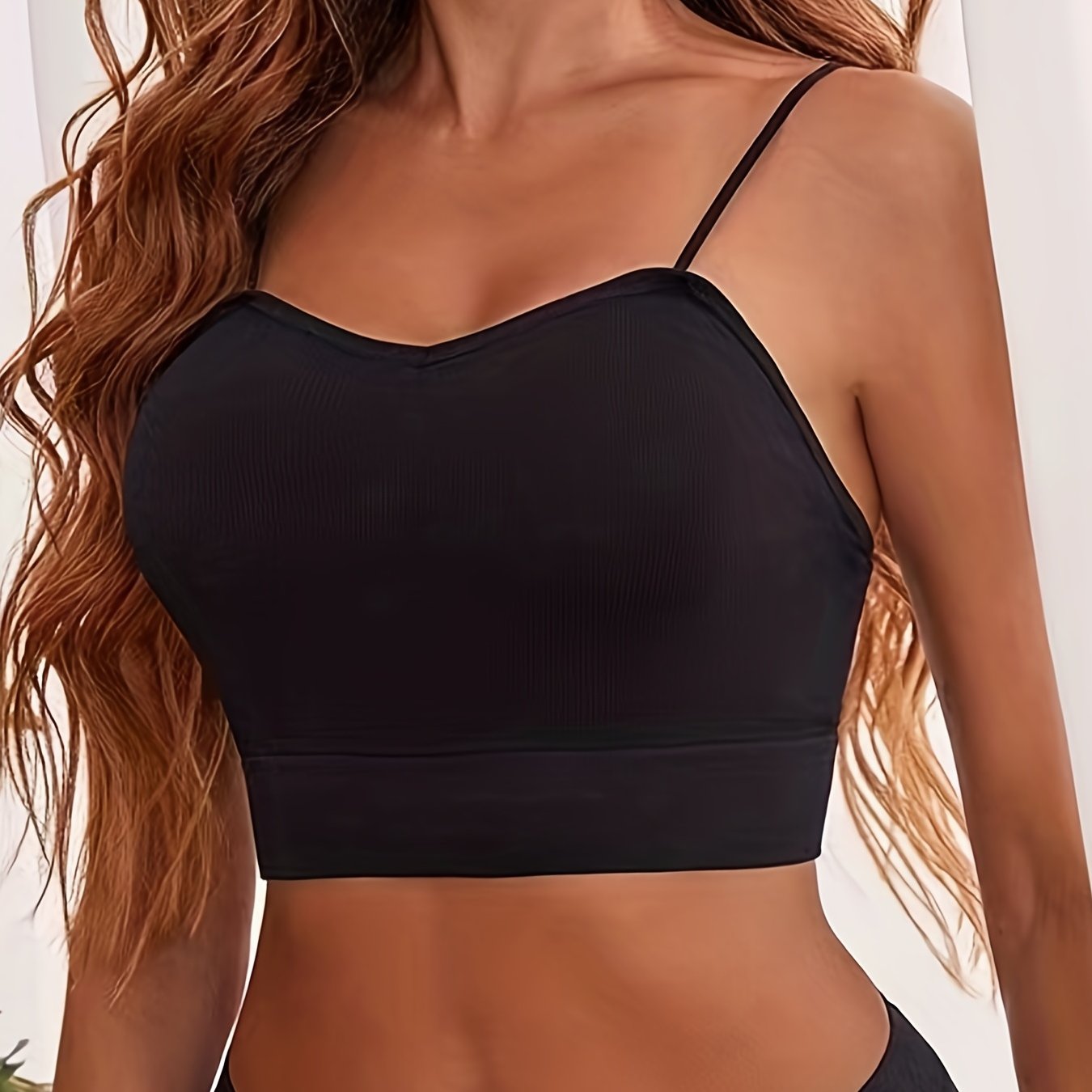 Seamless Sporty Bralette Backless Tank Top