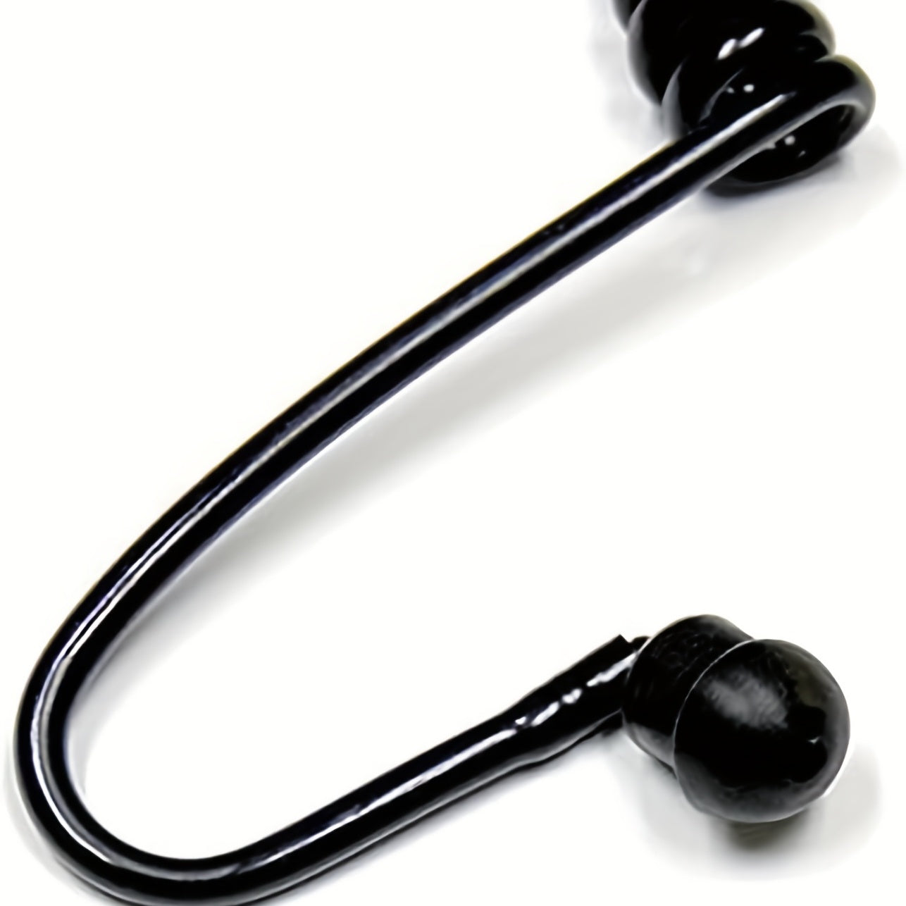 5 Coiled Acoustic Tube for Two Way Radio Surveillance