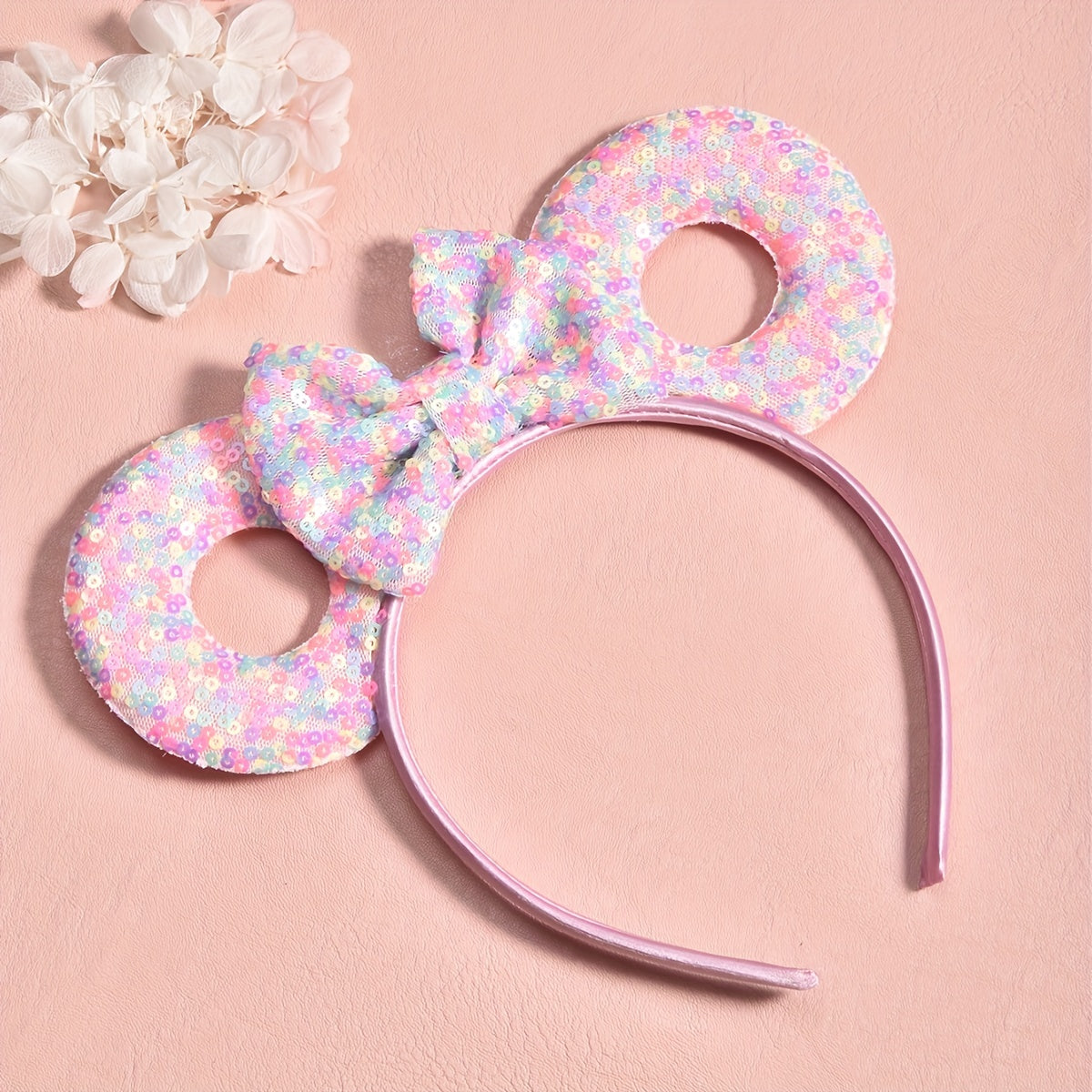 Sequin Mouse Headband Princess Costume Hair Accessories