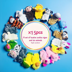 15 Mini Animal Finger Puppets & Storytelling Toys for Fun & Education