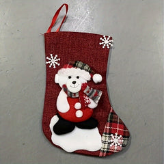 Christmas Gift Bag Decoration Socks