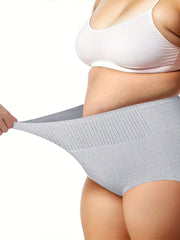 Solid High Rise Tummy Control Panty