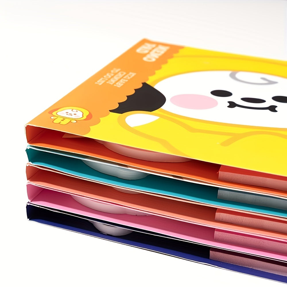 240 Sheets Cartoon Removable Stickers Office Message Sticker