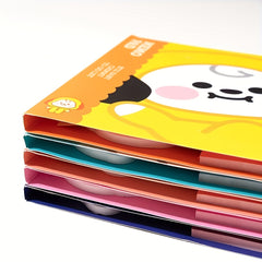 240 Sheets Cartoon Removable Stickers Office Message Sticker