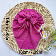 Baby Spring Summer Thin Headband Soft Bow Hat
