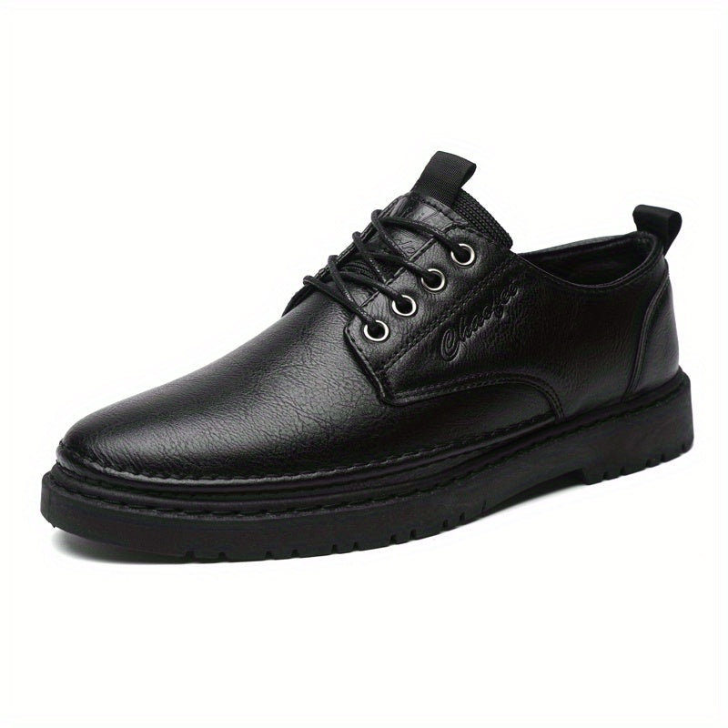 Men's Lace-up Derby Shoes for Business Formal Wedding Events