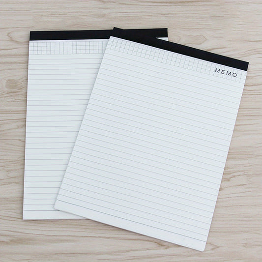 25 Pages A4 Sticky Notes Draft Pads With Horizontal Lines 28.98x20.68 cm