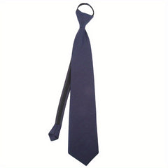 Adjustable Zipper Ties For Wedding Party Solid Ties