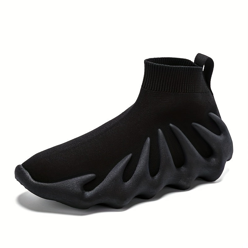 Men's Breathable Mesh Slip On Sock Shoes Lightweight Anti Skid Sneakers