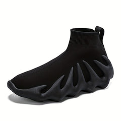 Men's Breathable Mesh Slip On Sock Shoes Lightweight Anti Skid Sneakers