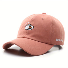 Duck Embroidery Baseball Cap Lightweight Dad Hat
