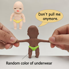 Mini Doll Stress Relief Squeeze Toy Underwear