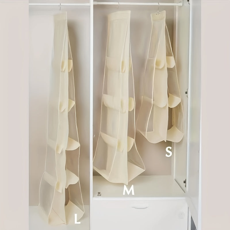 1pc Hanging Handbag Storage Bag Non-woven Dustproof Organizer