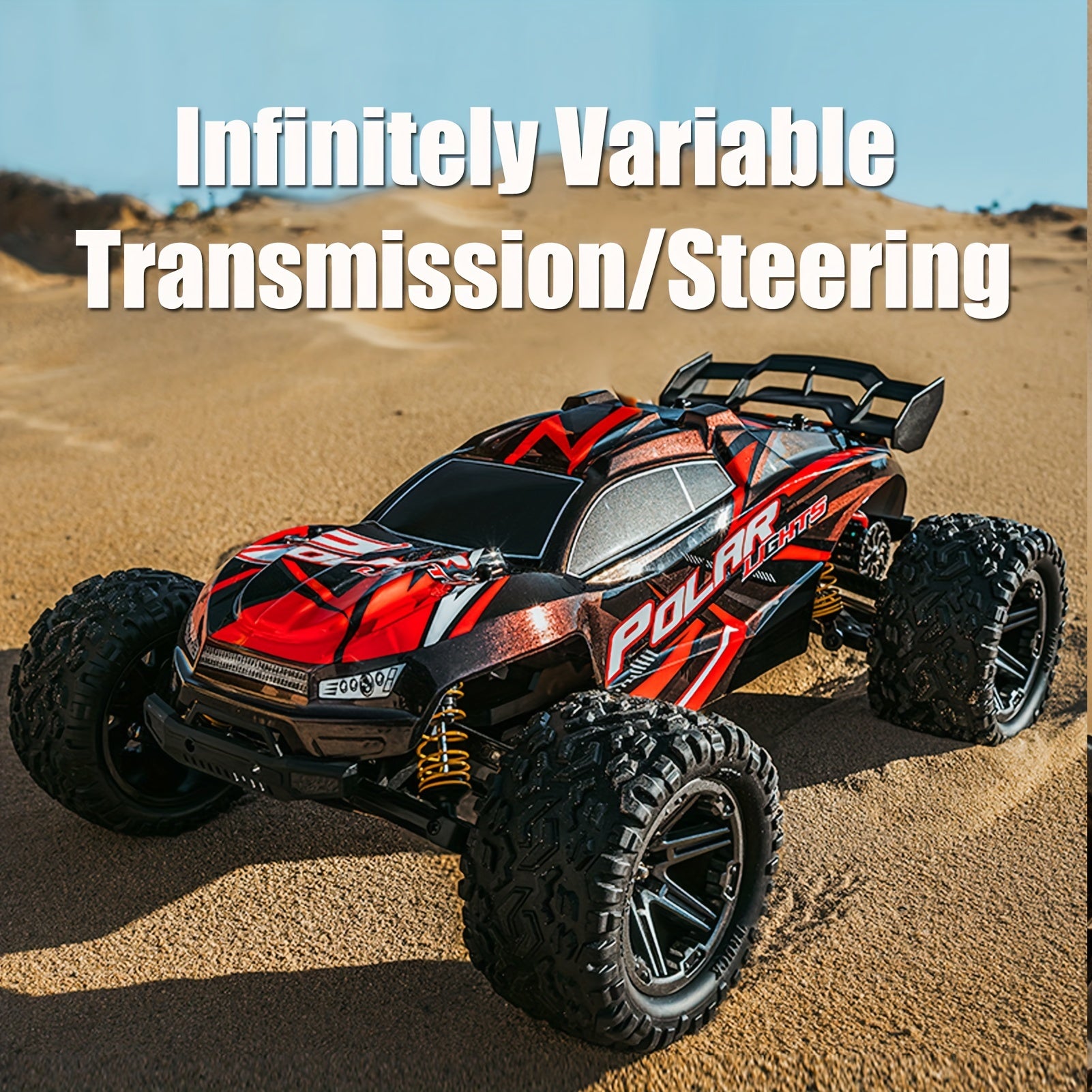 4WD Car Off-road Drifting 70Km/h Brushless Motor Waterproof