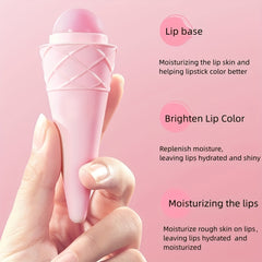 Fruit Flavored Hydrating Lip Balm Set in Ice Cream Shape