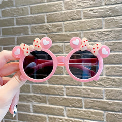 Cartoon Frame Sunglasses UV Protection Outdoor Travel Boys Girls