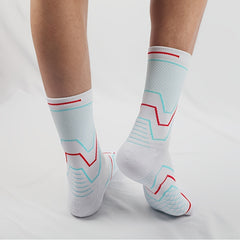 Thick Basketball Socks, Sweat Absorbent, Breathable, Mid Calf, 1 Pair