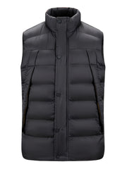 Men's Casual Winter Vest with Big Pockets