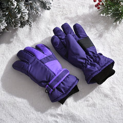 Kids Winter Snow Gloves Waterproof Windproof Ski Gloves for Boys and Girls