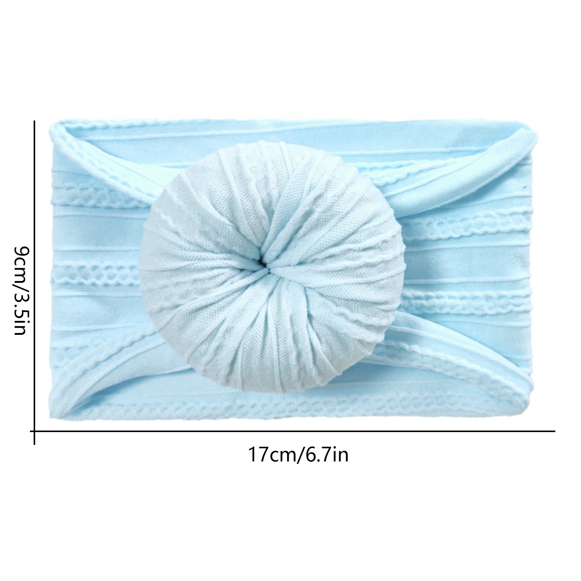 Tie Dye Nylon Soft Stretch Baby Headband All Season