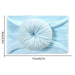 Tie Dye Nylon Soft Stretch Baby Headband All Season