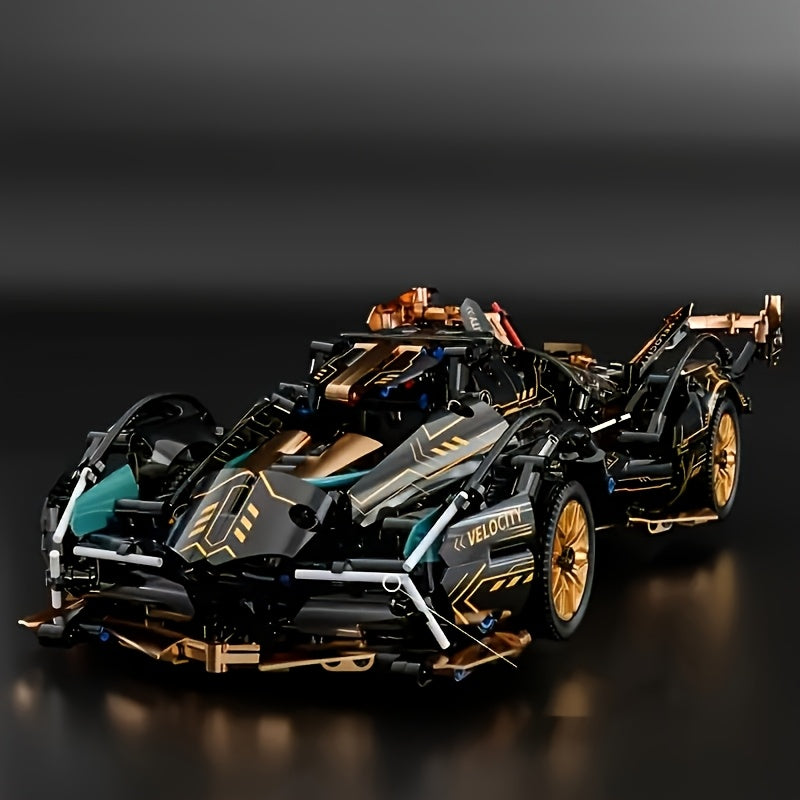 1330pcs Sports Car Edition Racing Car Building Blocks Model