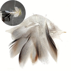 50pcs Spotted Tying Features For Flies Bait Hook Fly Tying Material