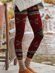 Southwestern Print High Stretch Leggings