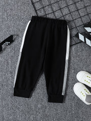 Kids Footed Straight Casual Trousers Baby Boys Sweatpants