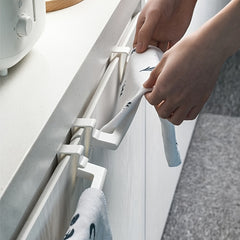 Kitchen Cabinet Towel Rack Stand for Bathroom and Home Storage