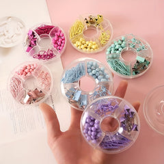 Colorful Long Tail Clip Set Office Stationery Push Pin Grid Clip
