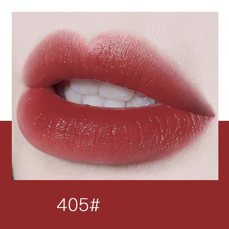 Velvet Red Lipstick Matte Moisturizing Soft Floral Lipstick