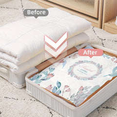 6pcs Vacuum Compression Storage Bag for Clothes Blankets Shirts