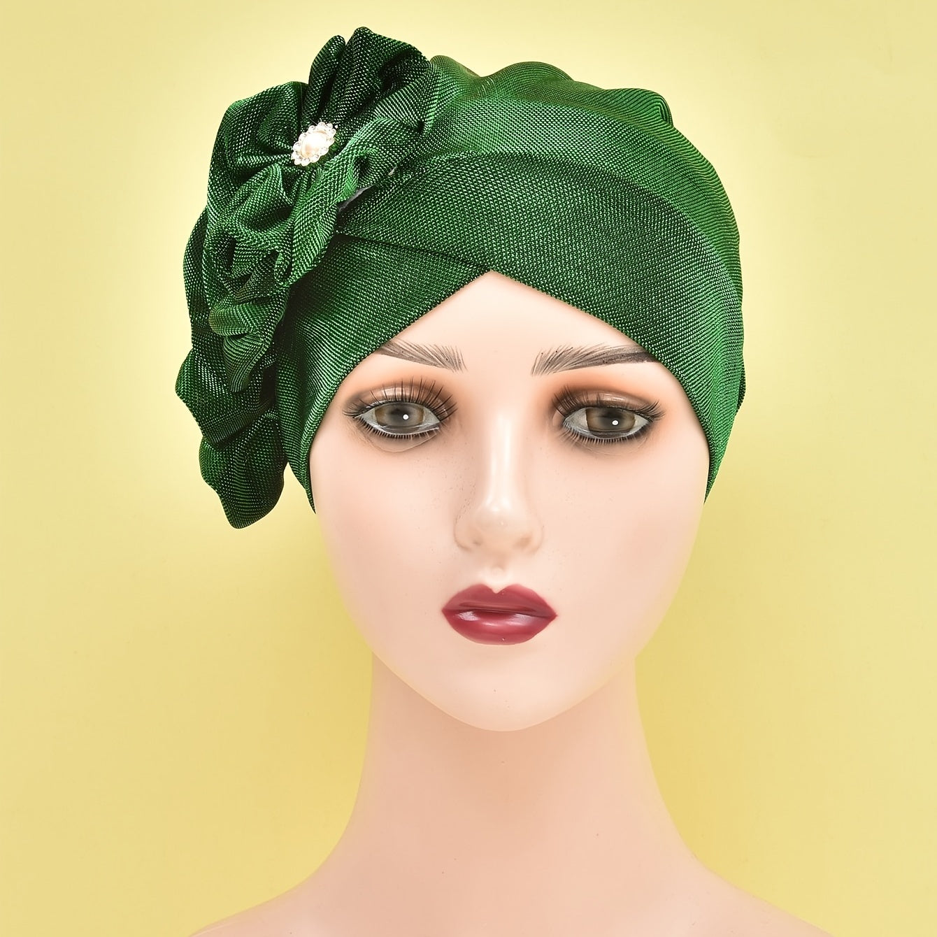Flower Bandana Hat Head Wrap Hair Cap For Women Braided Turban Head Wrap