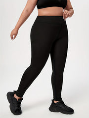 Basic Sports Leggings - High Stretch Skinny Leggings