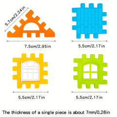 Educational Building Blocks Set Smart Development Puzzle House Large Creative Br