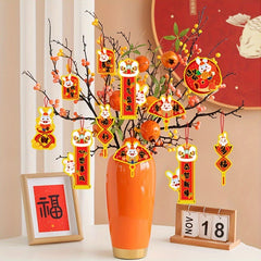 Chinese Year Hanging Decoration DIY Small Greeting Card